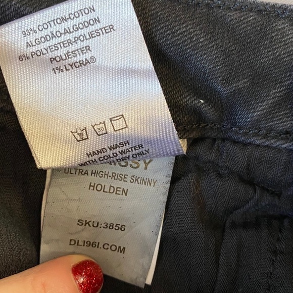 DL1961 Chrissy Ultra High Waist Ankle Skinny Jeans - Picture 15 of 15